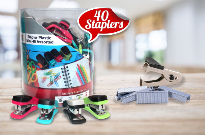 Mini Staplers for Retailers