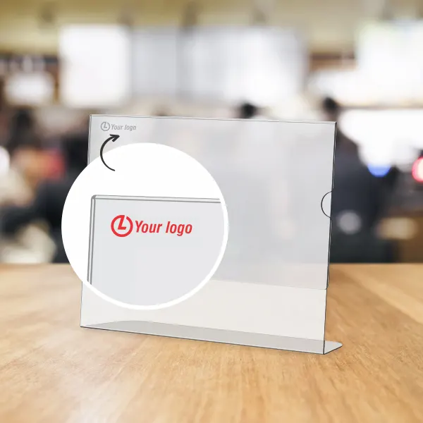 Acrylic Menu Holder Custom Style 1
