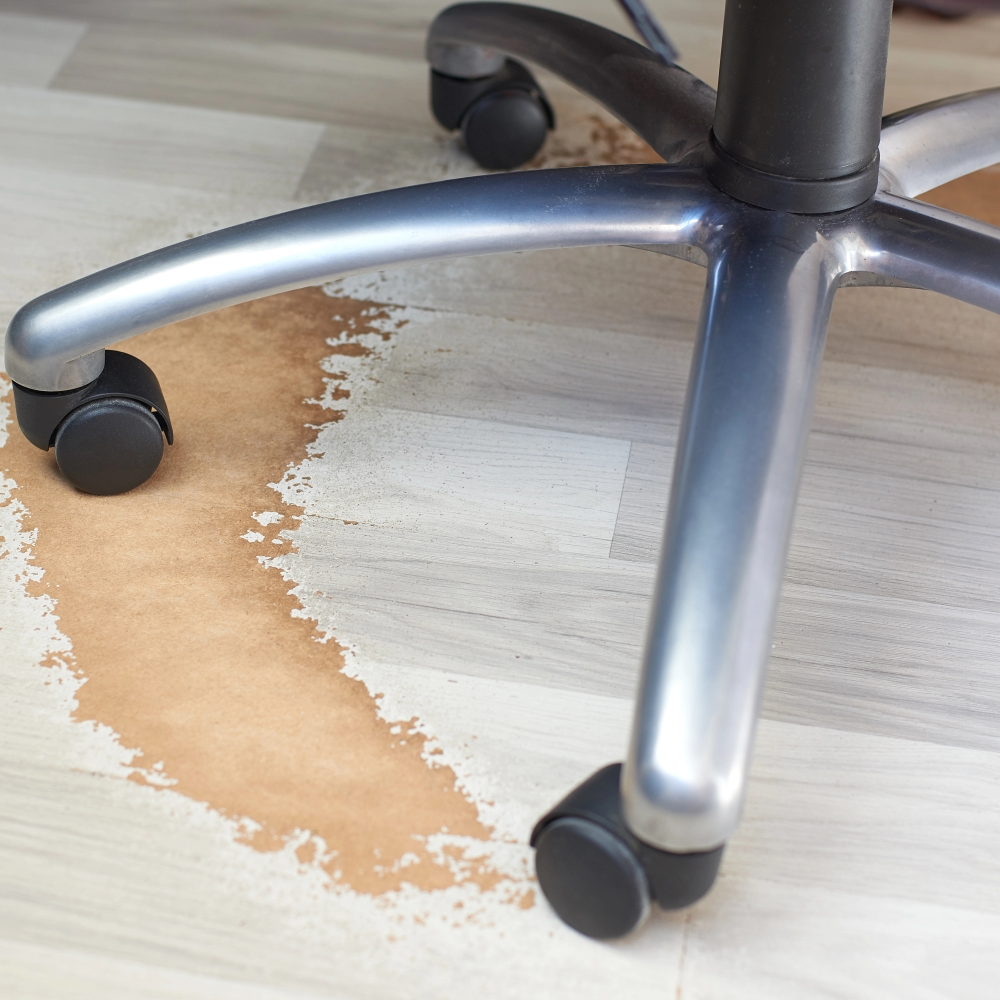 Tiles Damaged from Chair Castor Wheels