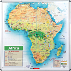 Whiteboard Africa Map