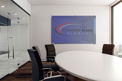 Glass Whiteboard in Boardroom Somatology