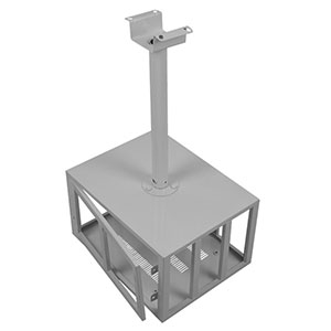 Data Projector Ceiling Mounting Bracket (Lockable Security Cage - 450x220x340mm)